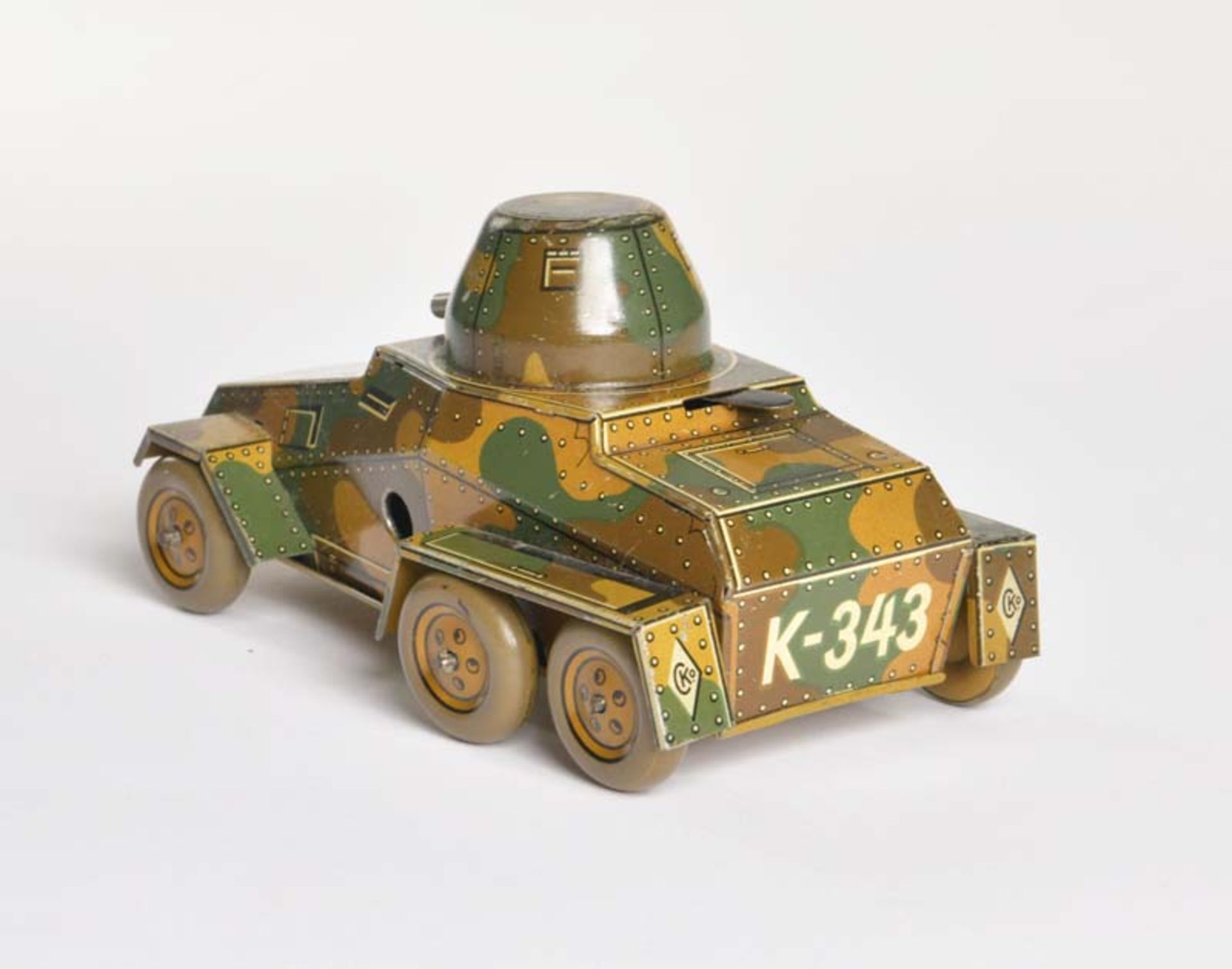 Kellermann, Panzer K 343, Germany VK, 15 cm, Blech, UW ok, selten, Z 1 - Bild 2 aus 2