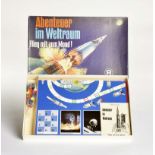 Hausser, Spiel "Abenteuer im Weltraum", W.-Germany, komplett, um 1950, Z 1-