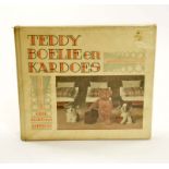 Buch "Teddy Boelieen Kardoes" (Steiff Tier), 50er Jahre, Netherlands, Z 2+