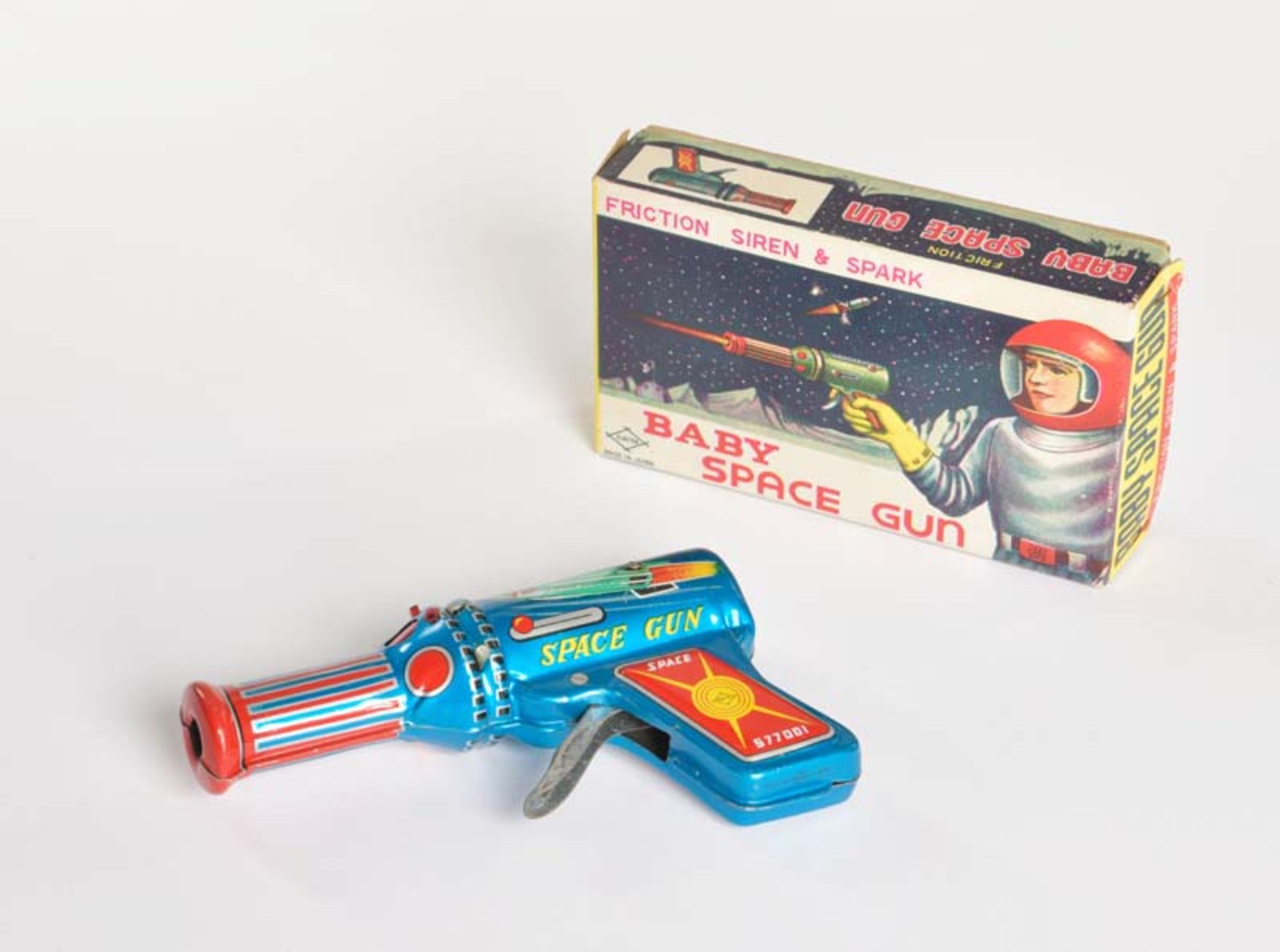 Daiya, Baby Space Gun, Japan, 14,5 cm, Blech, Funktion ok, Okt Z 1, Z 1-