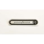 Alfa Romeo Schild "Pininfarina", 18 cm, Z 2+