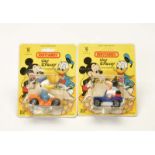 Matchbox, Micky + Donald im Auto, Druckguss, Okt (geklebt), sonst guter Zustand