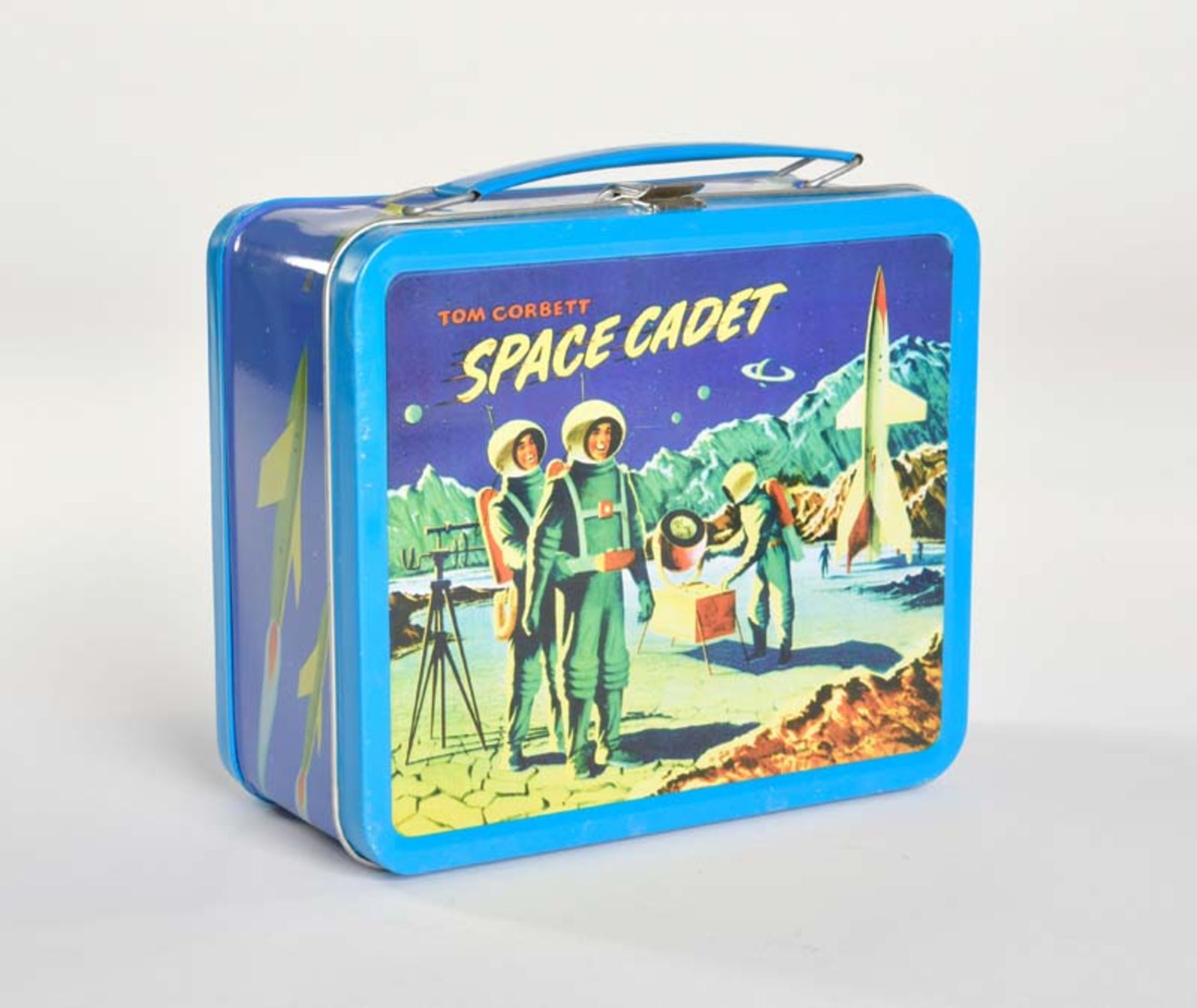 Lunchbox, Tom Corbett Space Cadet, 18x21,5 cm, Blech, Z 1