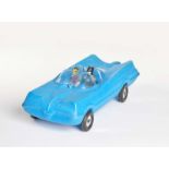 Wader, Batmobile, W.-Germany, 50 cm, Kst, 1967, min. Kratzer, Z 2