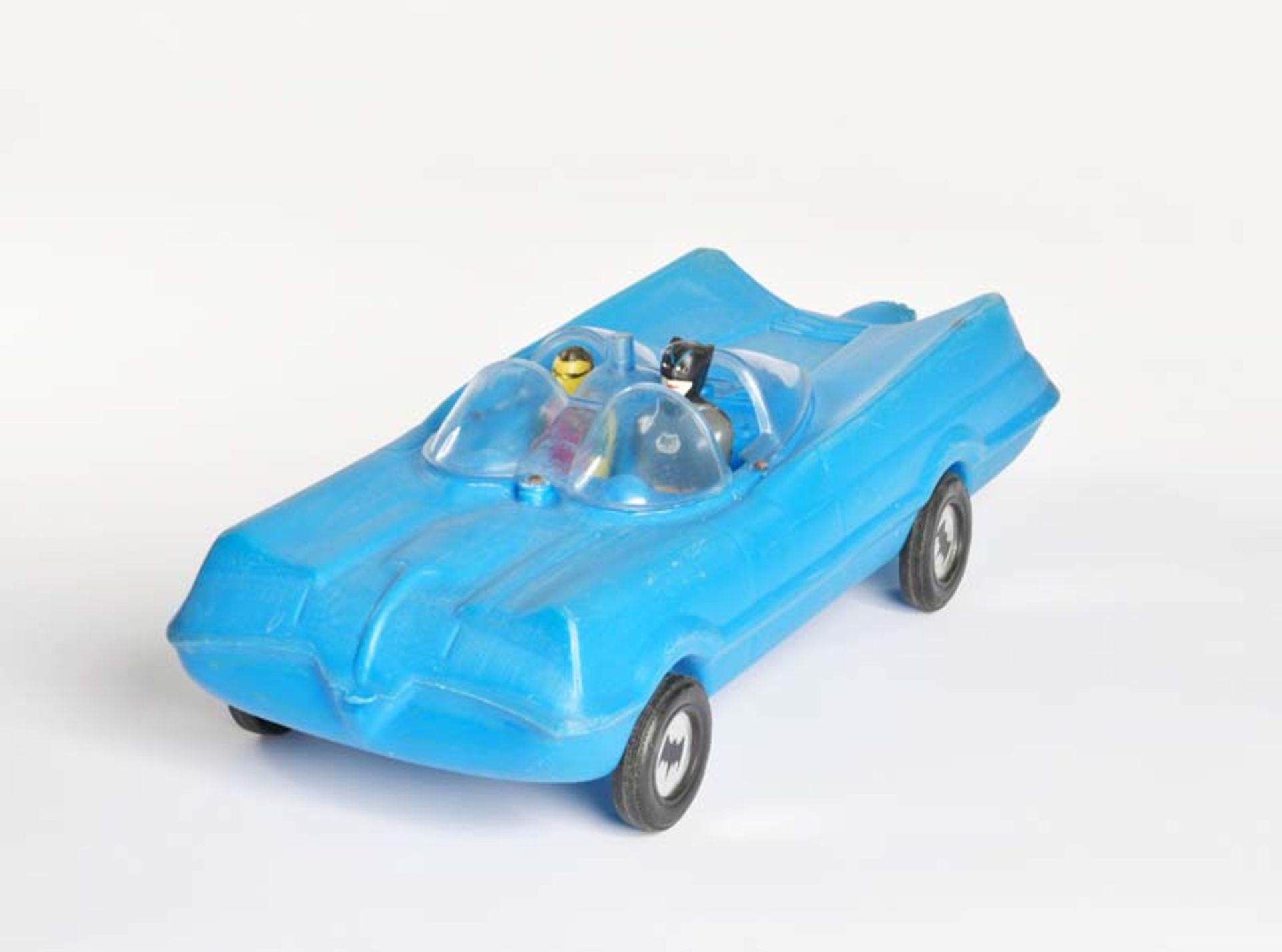 Wader, Batmobile, W.-Germany, 50 cm, Kst, 1967, min. Kratzer, Z 2