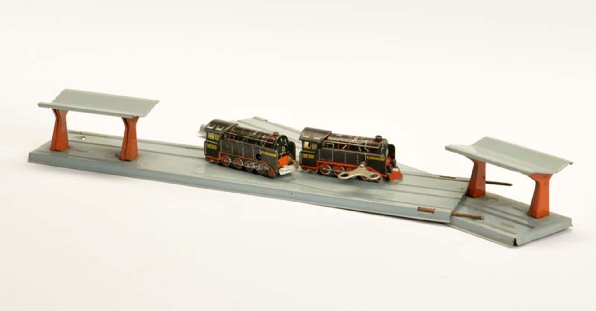 Gescha, Rangierbahn, Germany, 73 cm, Blech, UW ok, LM, Z 2-3 - Bild 3 aus 3