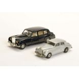 Dinky Toys, Rolls Royce Phantom + Serol Rolls Royce, England, Druckguss, min. LM, Z 1-2