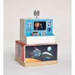 Modern Toys, NASA Control Center, Japan, 21 cm, Blech, Funktion nicht geprüft, Okt Z 2+, Z 1-