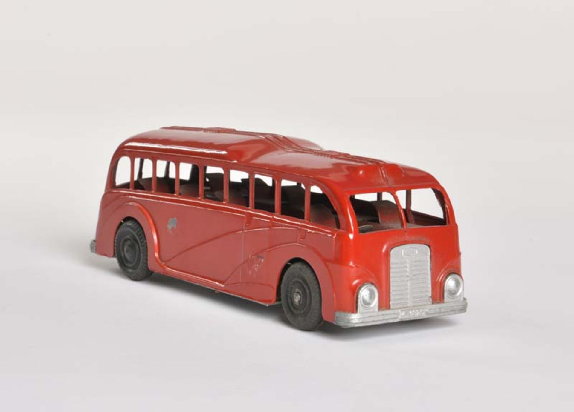 Mettoy, Reisebus, Great Britain, 18,5 cm, Druckguss, UW ok, min. LM, Z 2+