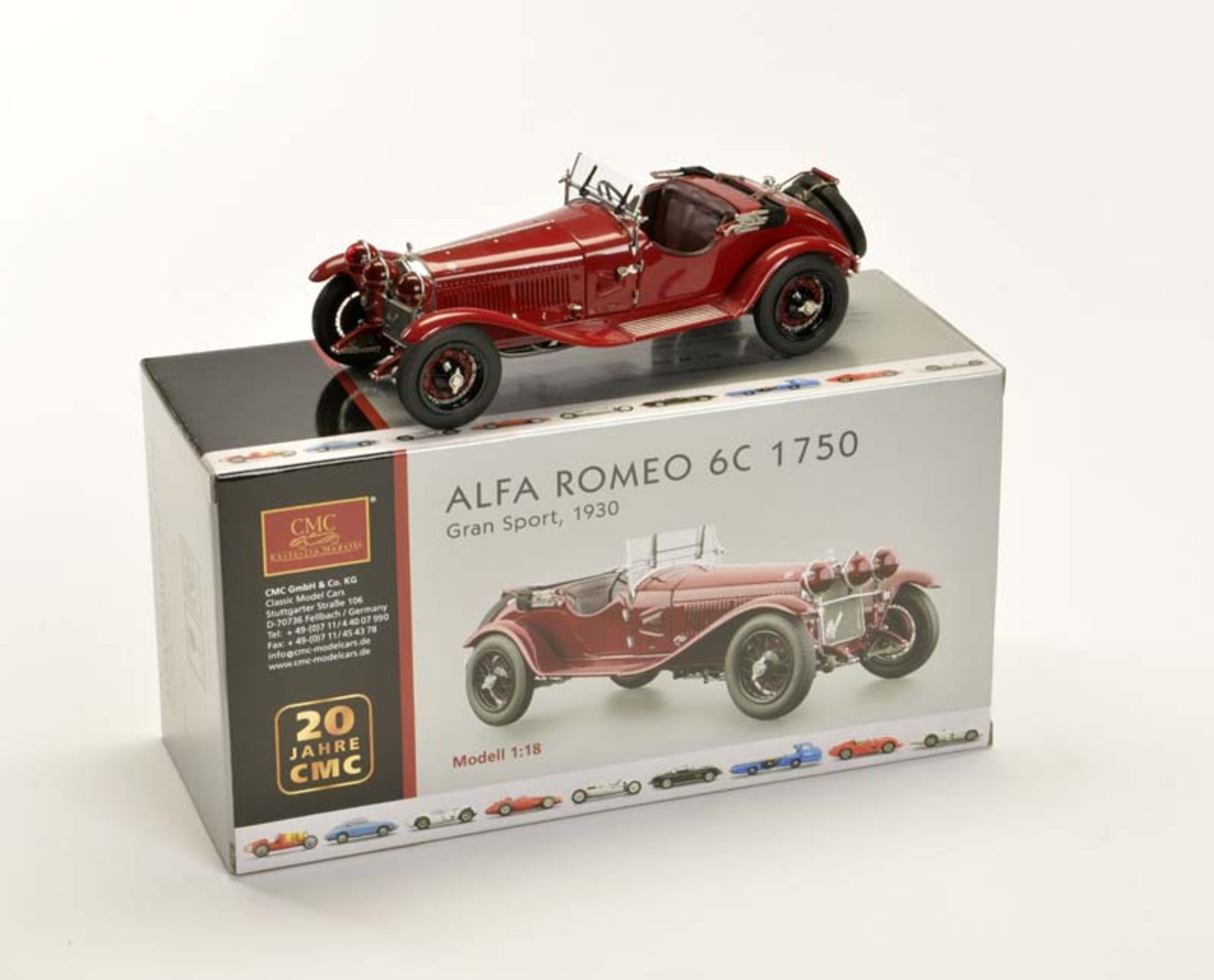 CMC, Alfa Romeo 6C 1750, 1:18, Okt Z 1, Z 1