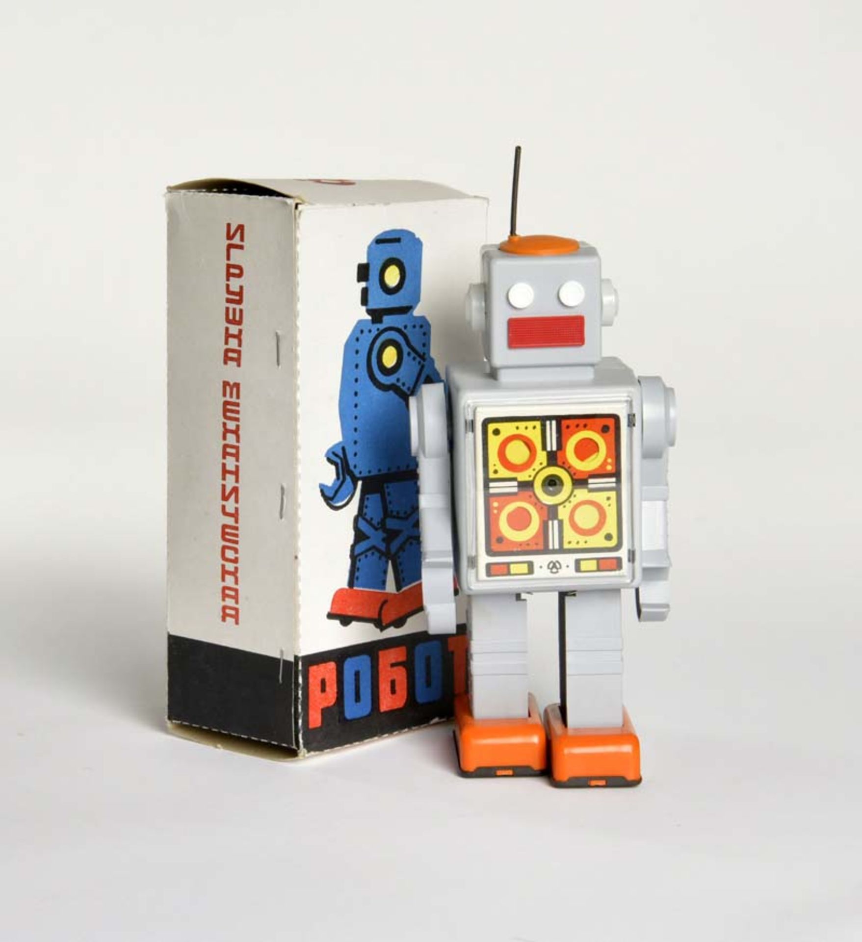 Roboter, UDSSR, 23 cm, Kst, Okt Z 1-, Z 1- - Bild 2 aus 4
