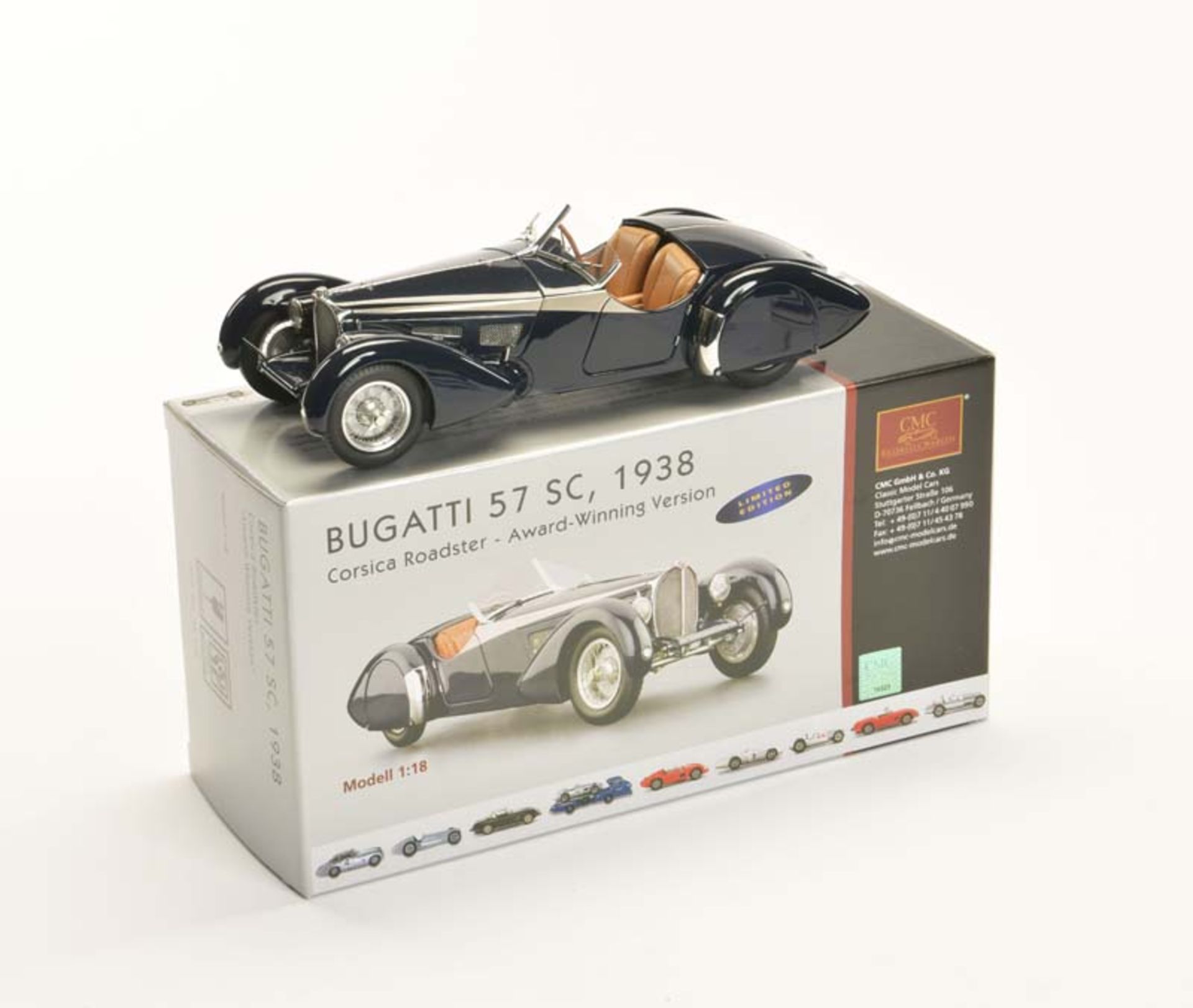CMC, Bugatti 57 SC 1938, 1:18, Okt Z 1, Z 1