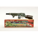 TN Nomura, Foxhole Tommy Gun, Japan, 45 cm, Blech, Funktion ok, min. LM, Okt Z 2, Z 1-2