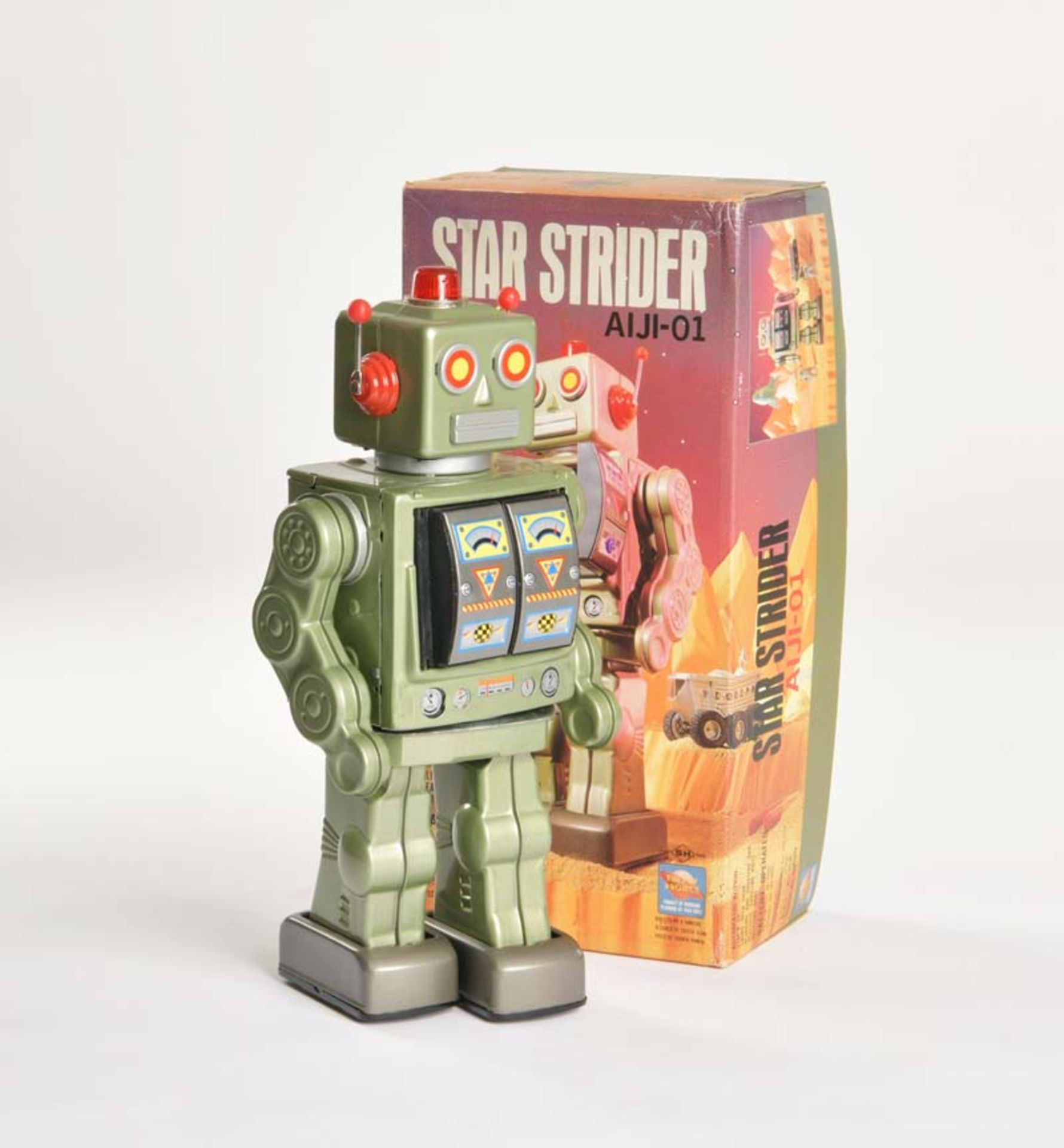Horikawa, Star Strider Robot, Japan, 30 cm, Blech, Funktion ok, Okt Z 1, Z 1