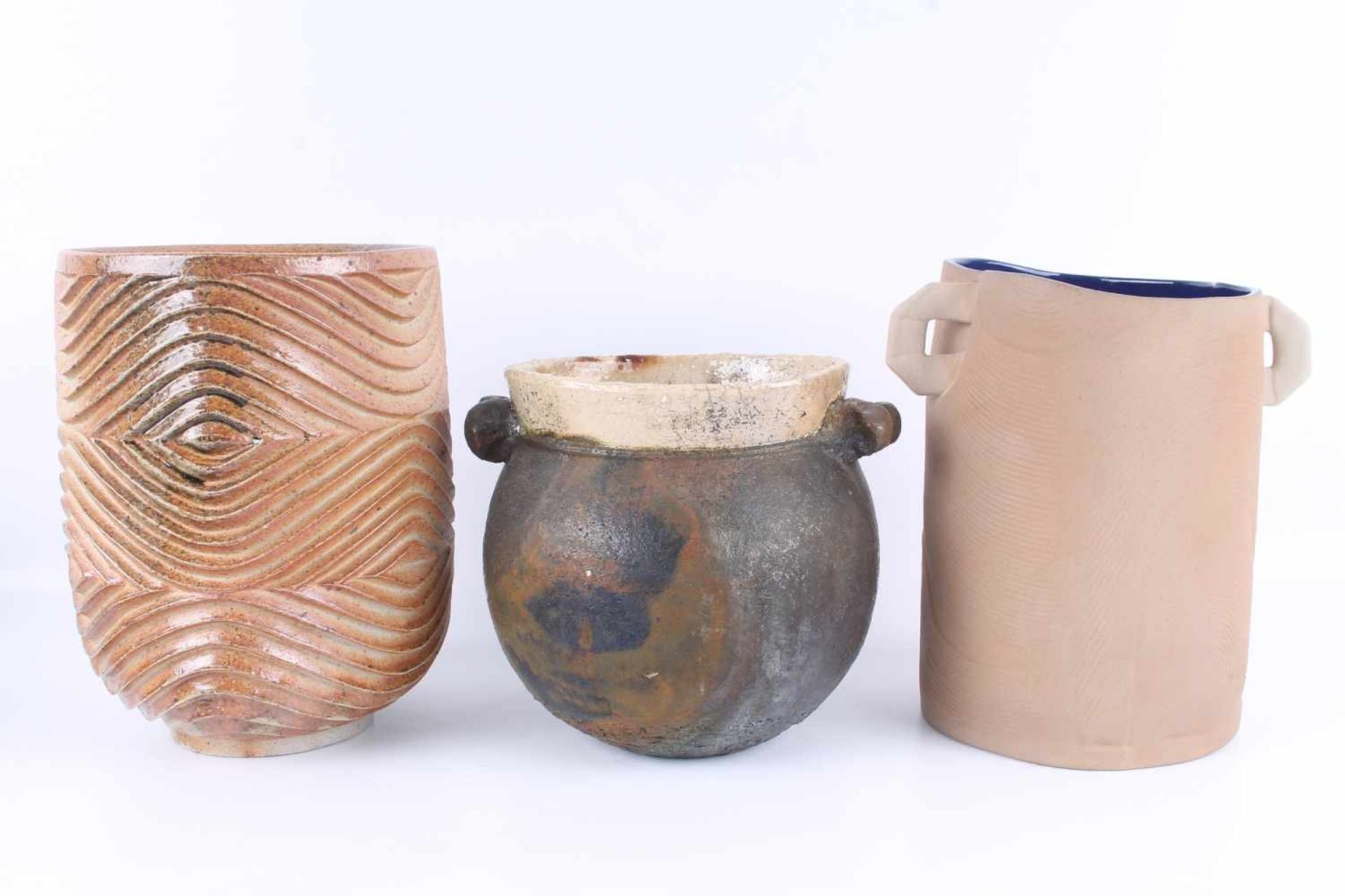Konvolut Künstlerkeramik, artists pottery ceramic, - Bild 2 aus 9