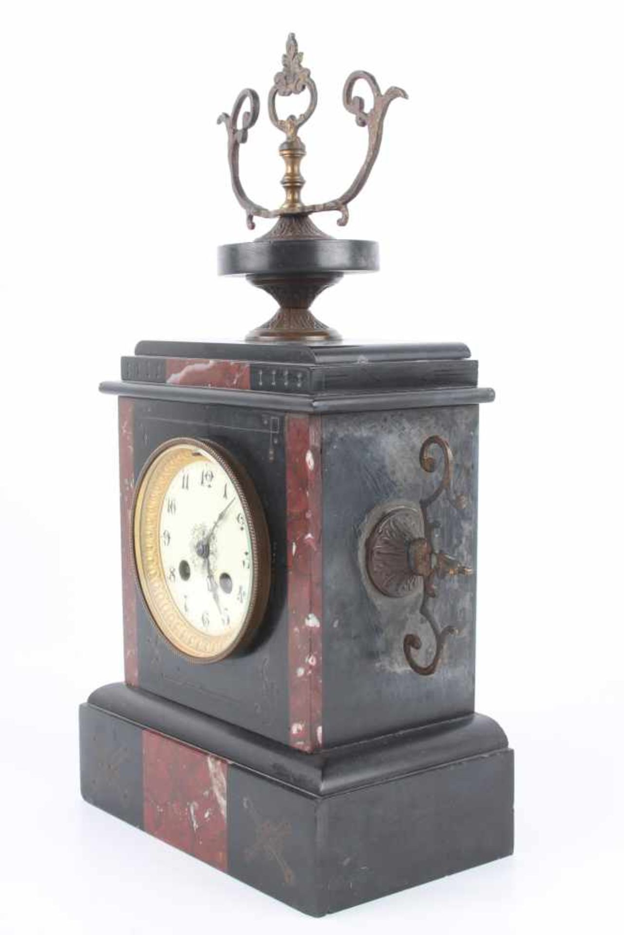 Kaminuhr, Frankreich um 1900, french mantel clock, - Image 3 of 5