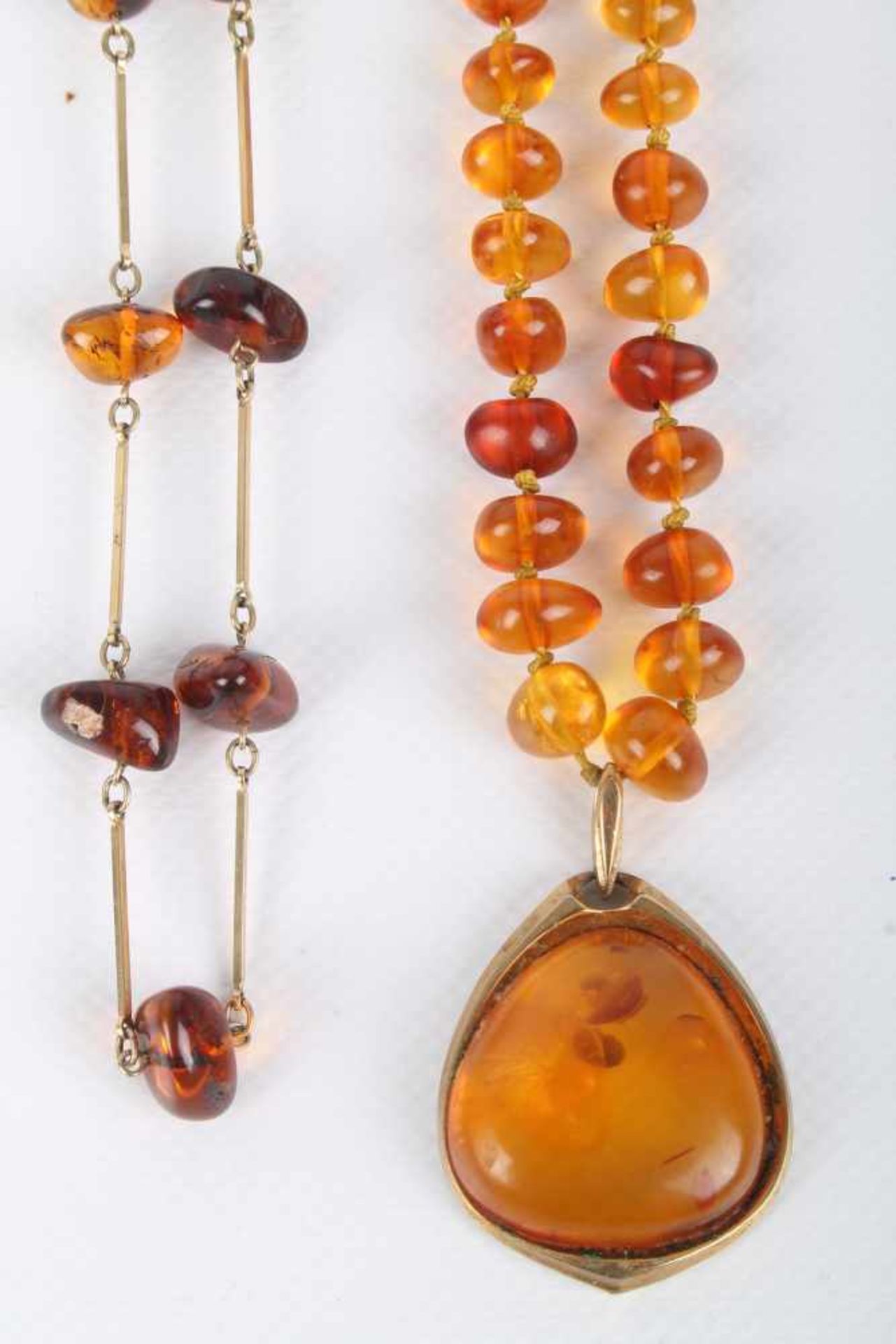 Bernsteinschmuck, amber jewelry, - Bild 2 aus 3