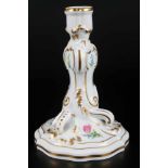 Meissen Kerzenständer, candlestand,Porzellan, Schwertermarke 1. Wahl, Modellnummer 53111, mit