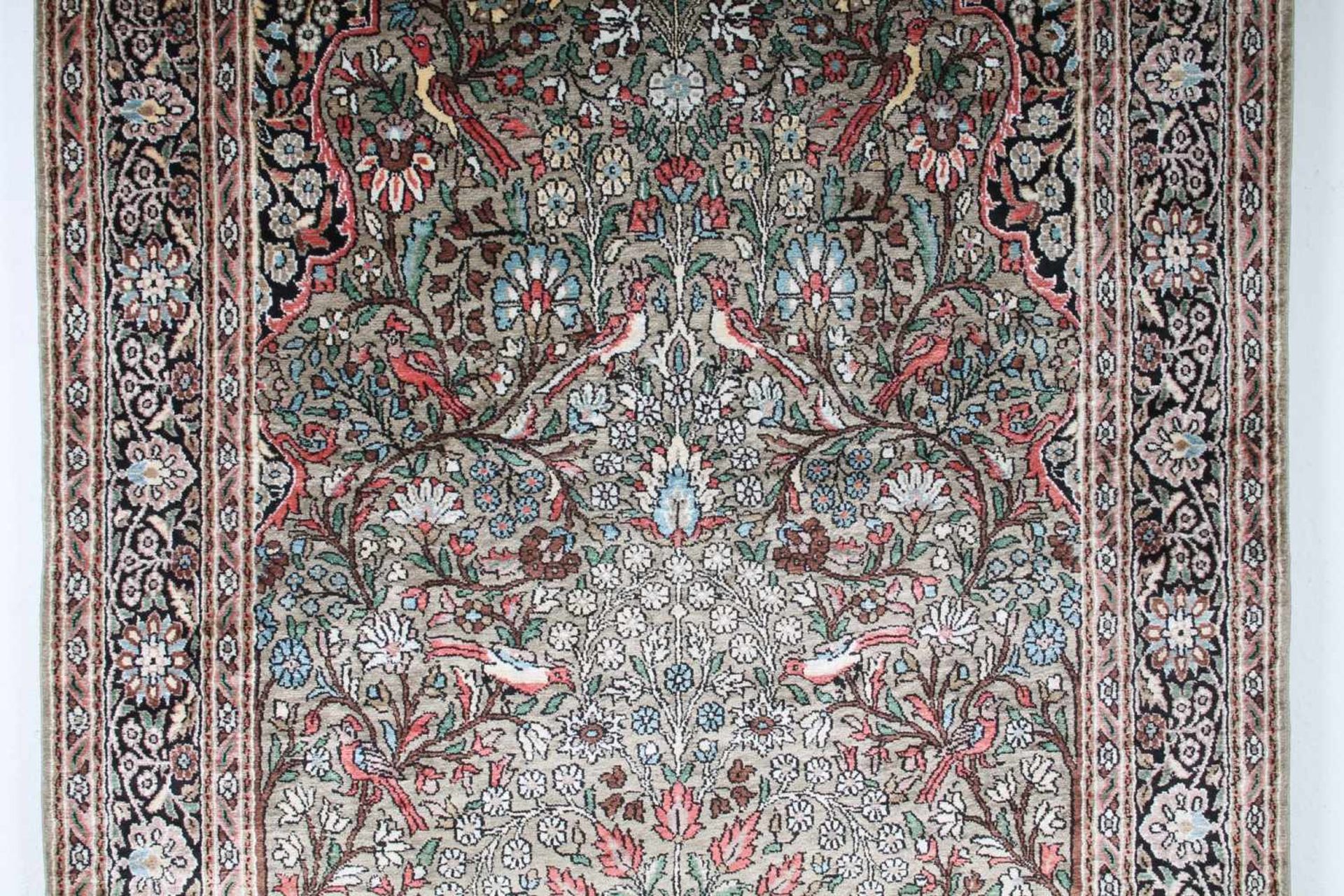 Hereke Seidenteppich, turkish silk carpet, - Bild 3 aus 7