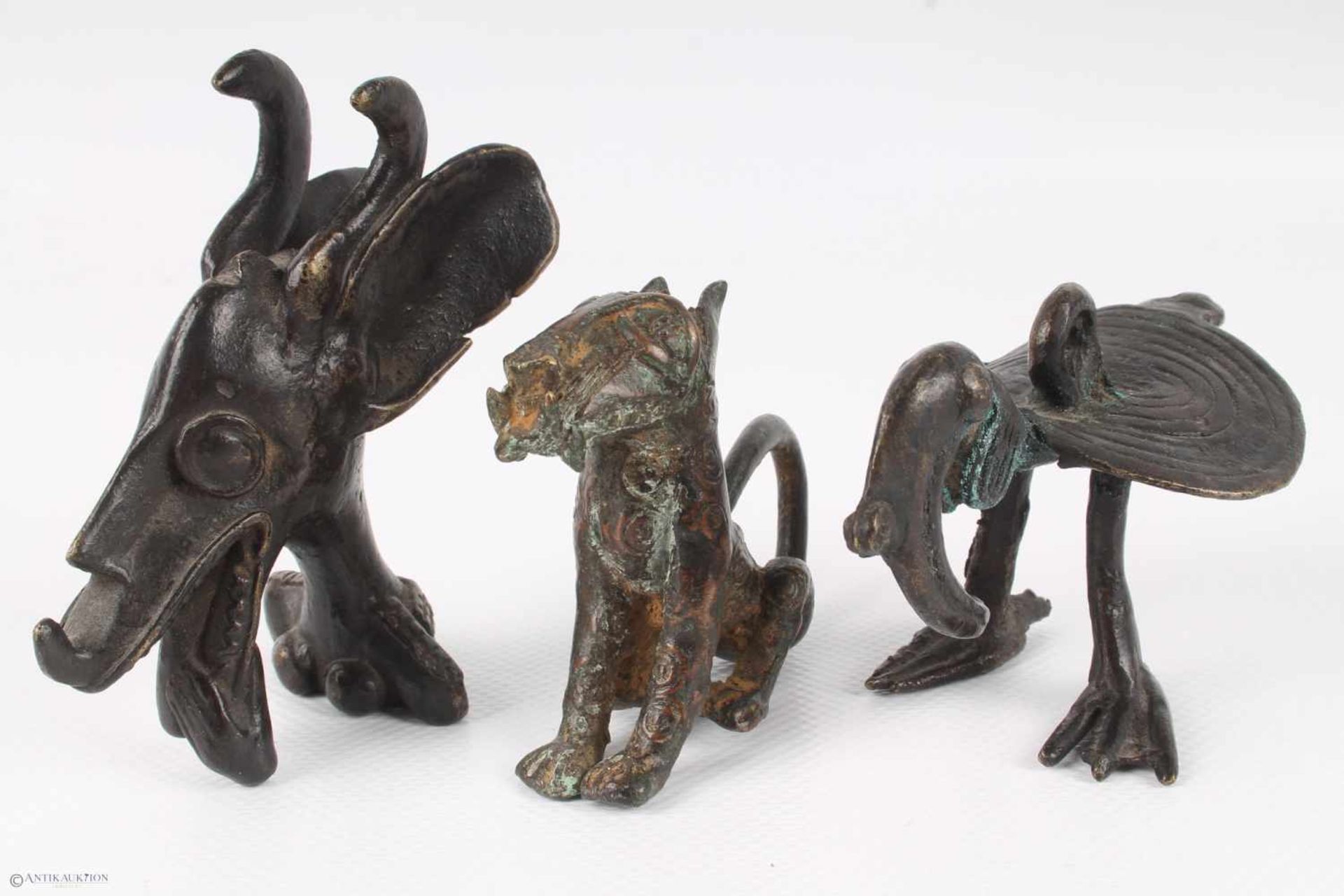 8 Kleinbronze, afrikanische Figuren, african figures, - Bild 3 aus 5
