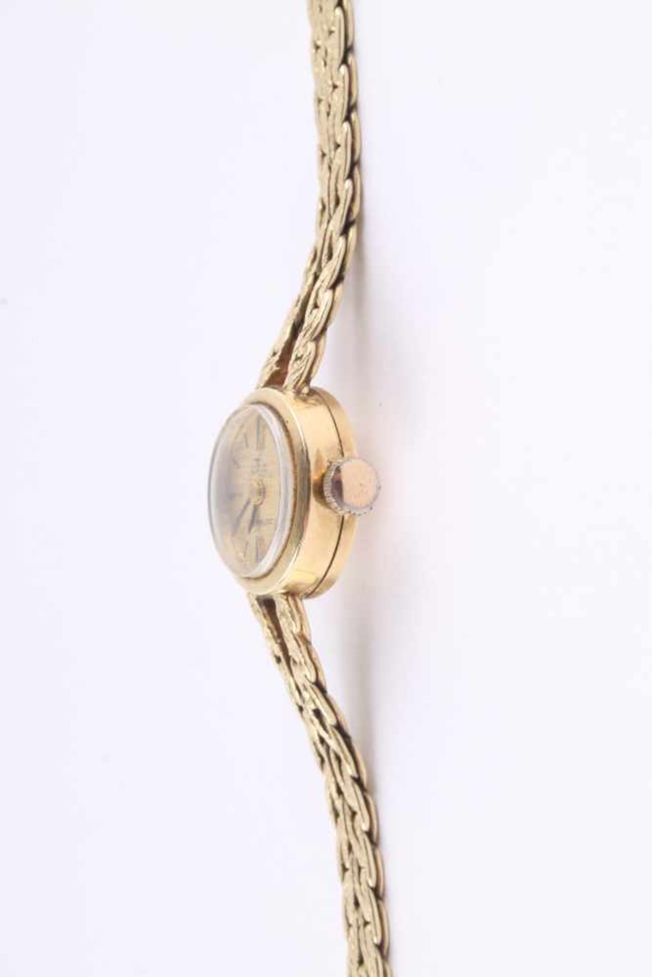 585 Gold Damenuhr mit Goldarmband, Firma Otha, 14C gold ladies watch with gold bracelet, - Bild 7 aus 9