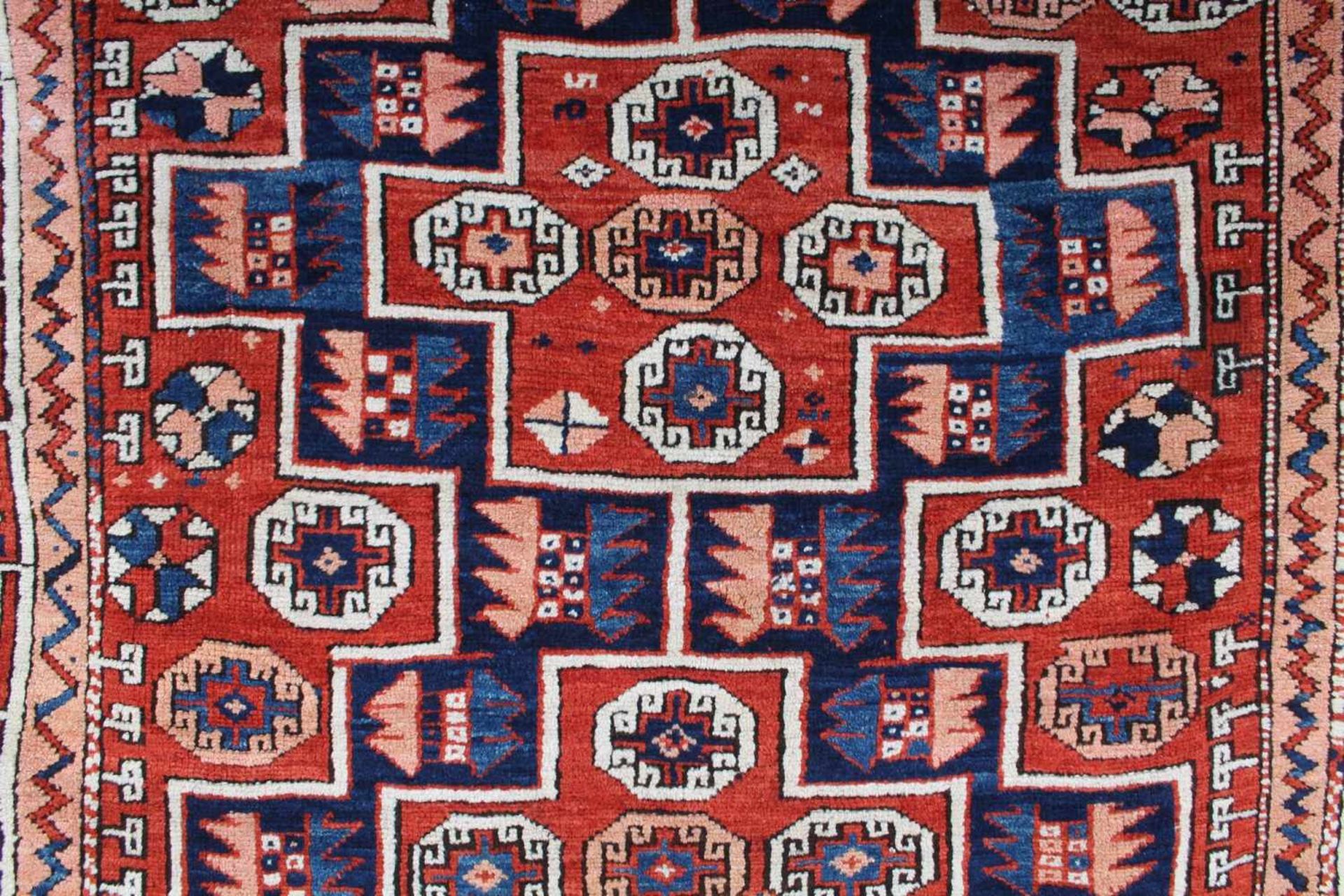 Antiker Bergama Türkei Teppich, antique turk carpet, - Bild 5 aus 8