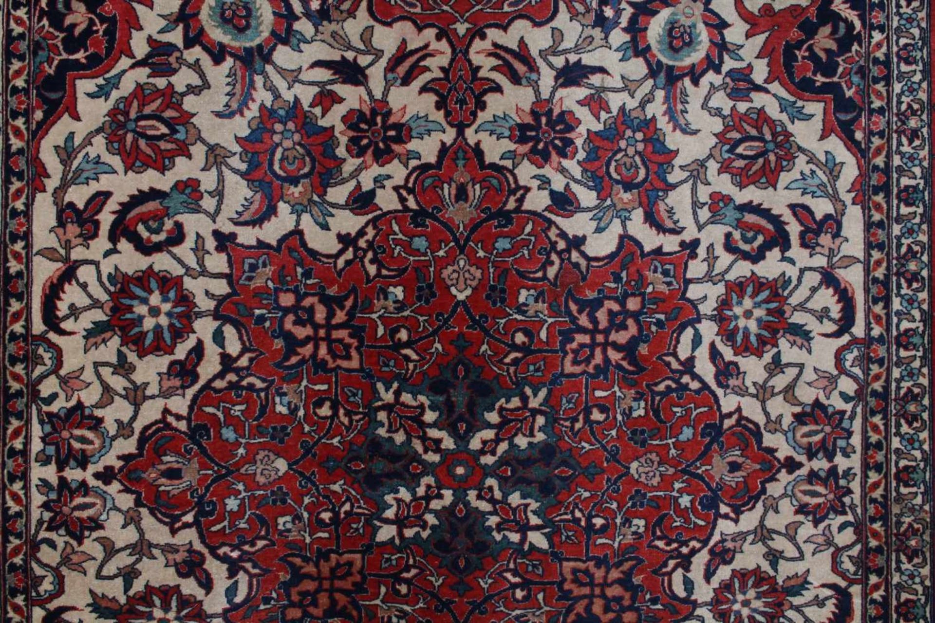 Großer Teppich, Isfahan, large persian carpet, - Bild 6 aus 8