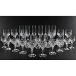 25 Kristallgläser Peill & Putzler Minerva, 25 crystal glasses,