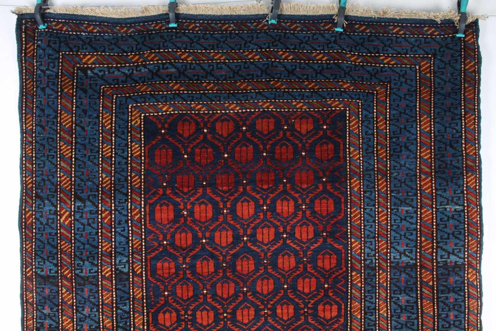 Antiker Tschi - Tschi Kaukasus Teppich, antique kazak carpet, - Bild 2 aus 9