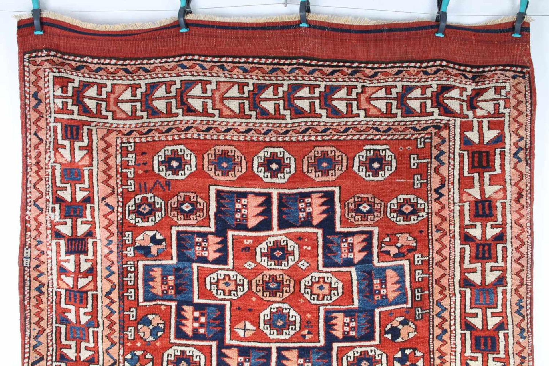Antiker Bergama Türkei Teppich, antique turk carpet, - Bild 2 aus 8