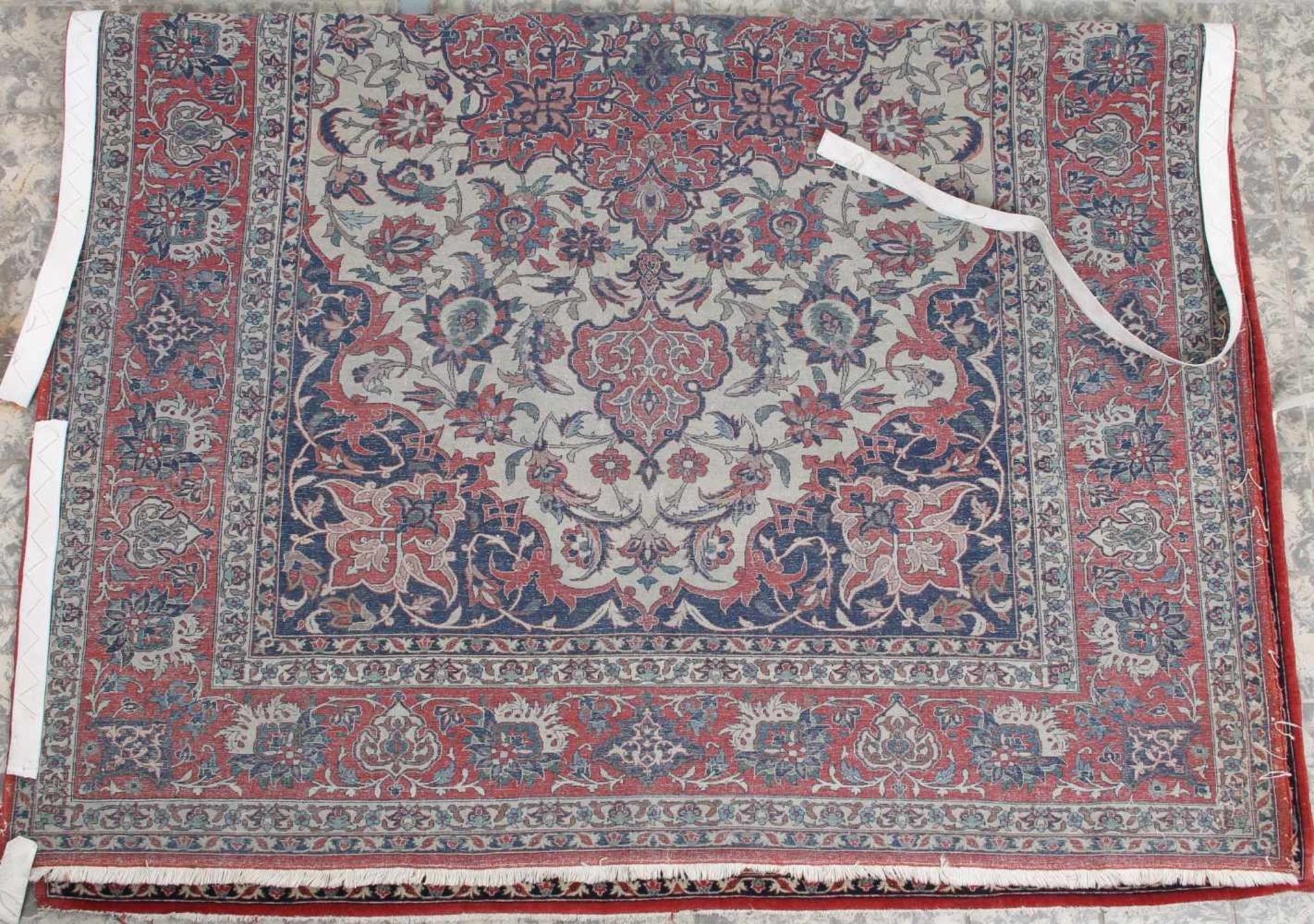 Großer Teppich, Isfahan, large persian carpet, - Bild 8 aus 8