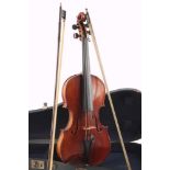 Italienische Violine 4/4, bezeichnet Carcassi, italian violin,