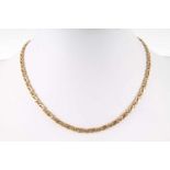 750 Gold Halskette, 18K gold necklace,