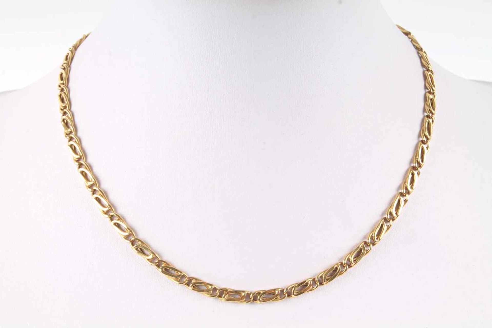 750 Gold Halskette, 18K gold necklace,