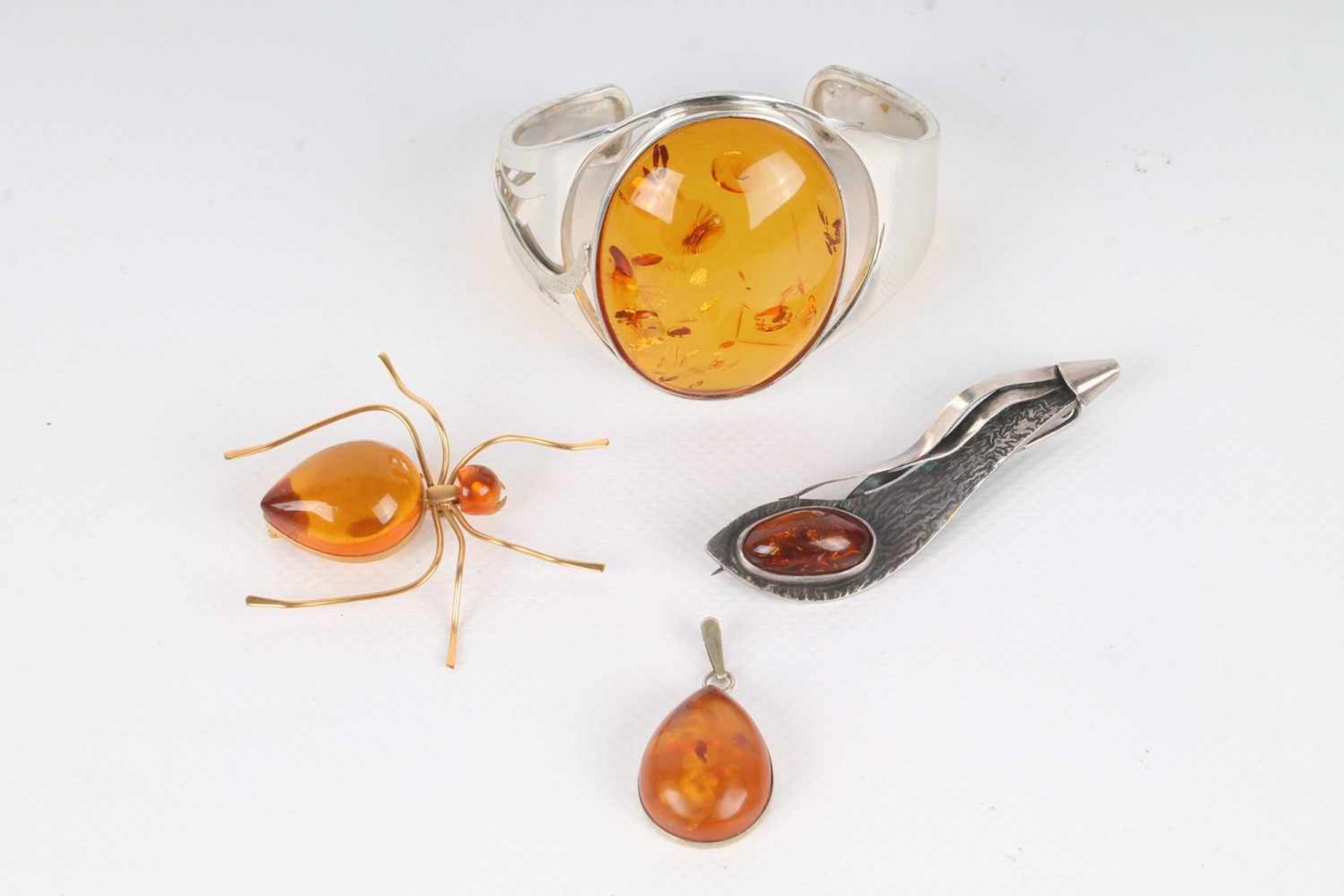 Bernsteinschmuck, amber jewelry, - Bild 3 aus 3