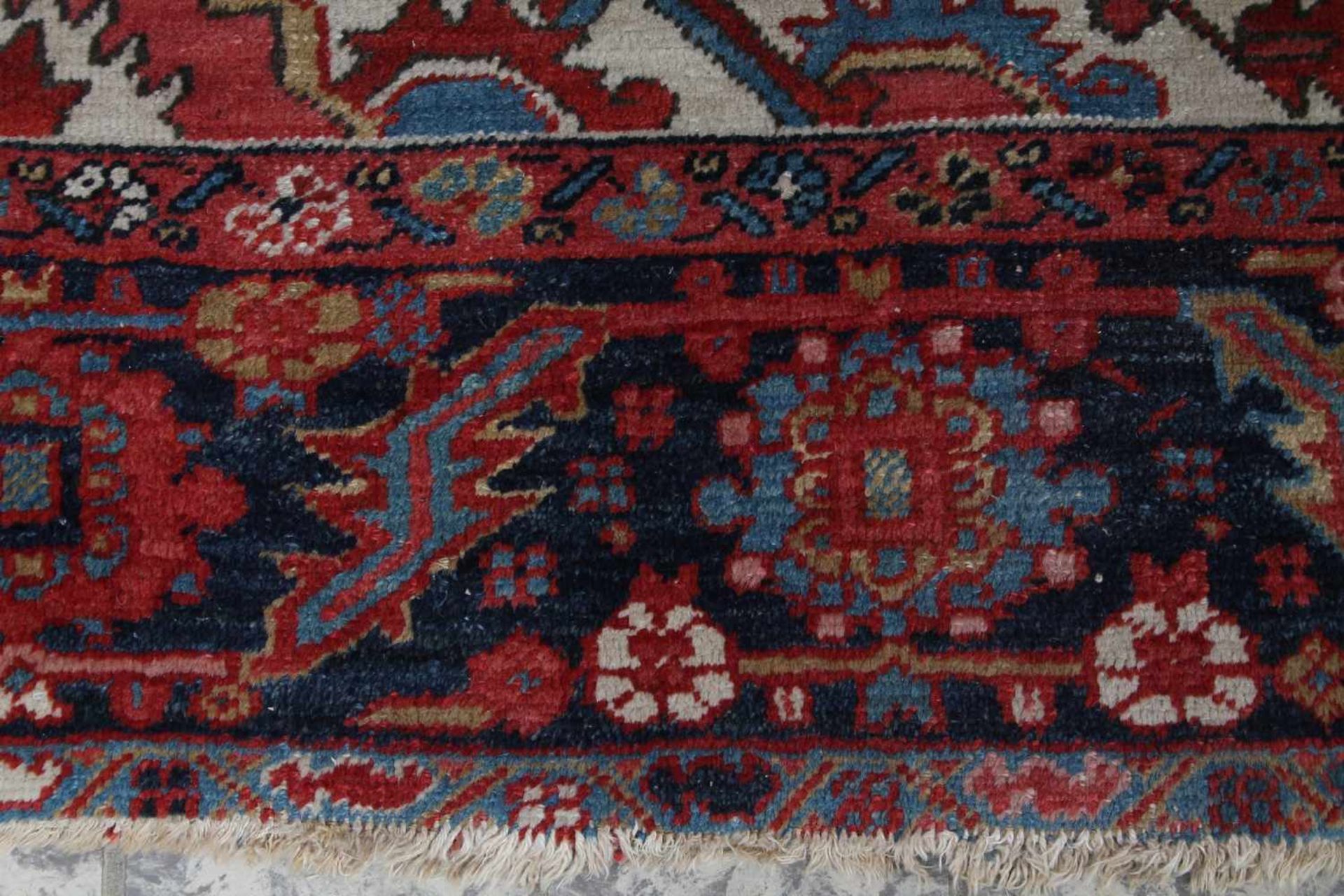 Teppich, Heriz, large carpet, - Bild 6 aus 8