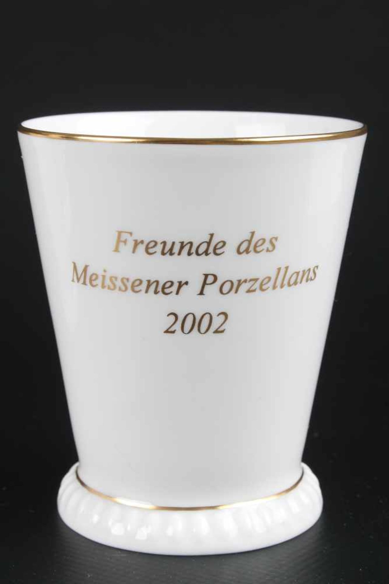 Meissen Porzellan 7 Club-Becher und 2 Schalen, cup / mug and 2 bowls,Porzellan, Freunde des - Image 4 of 5