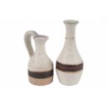 Bruno Gambone (*1936) Miniatur Vasenpaar, paio di vasi miniaturi, pair of miniature vases,