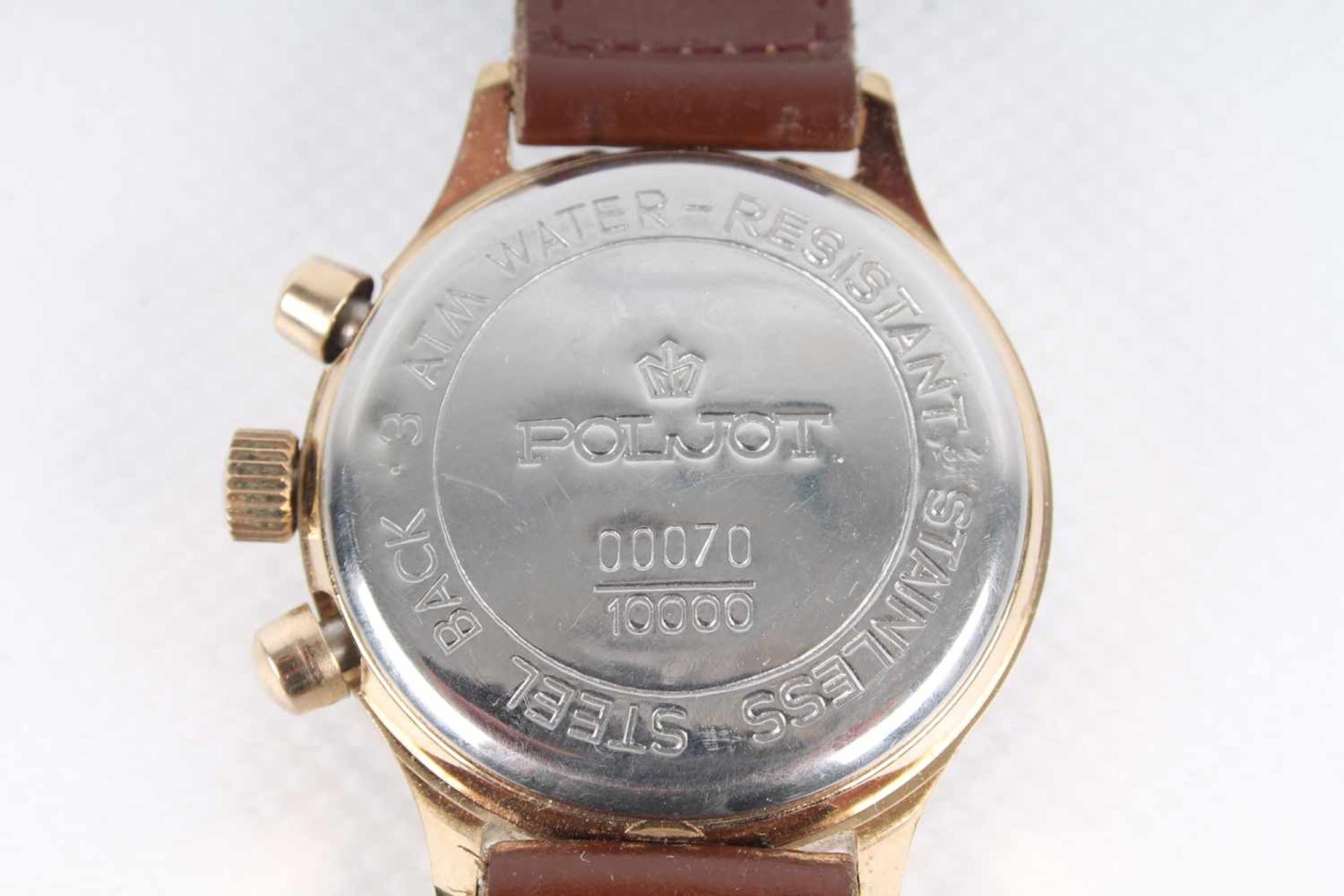 Chronograph Poljot Moscow Tokyo 1991, russian watch, - Image 5 of 5