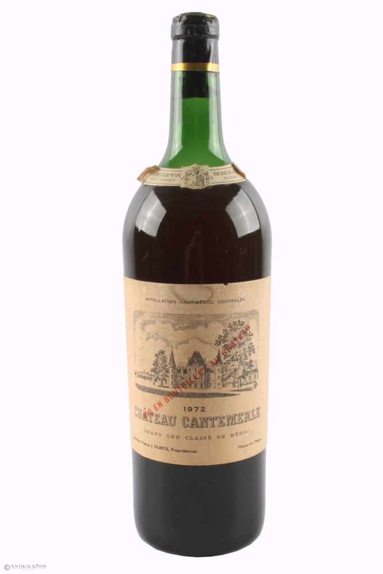 1972 Chateau Cantemerle Magnum 1,5 Liter Rotwein, red wine,