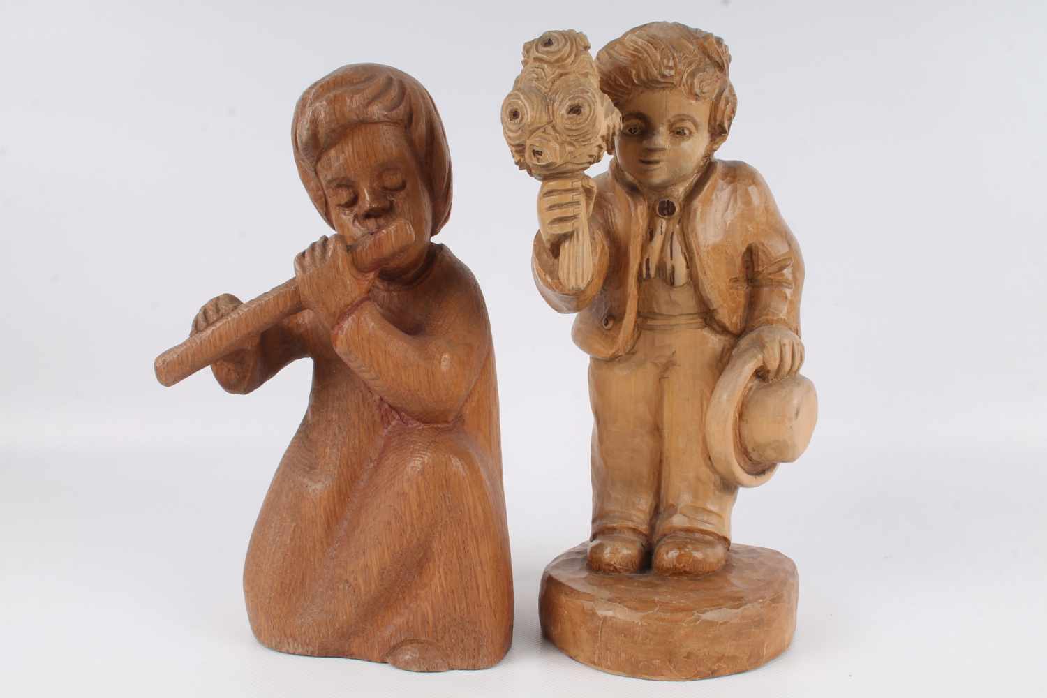 Konvolut Holzfiguren, lot of wooden figures, - Image 3 of 7