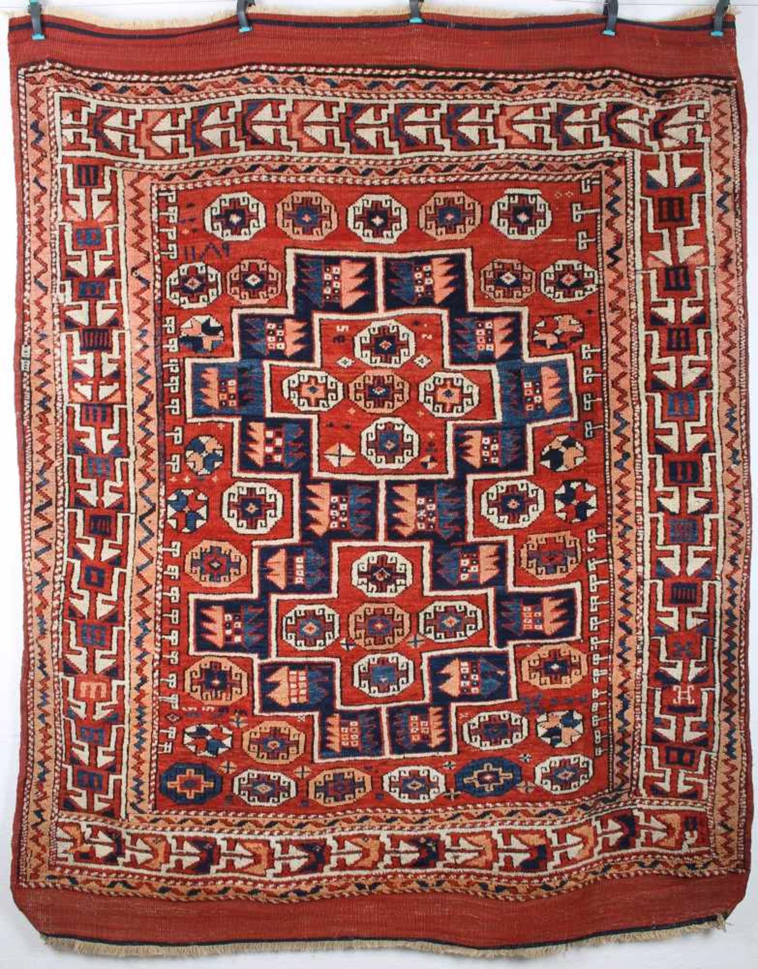 Antiker Bergama Türkei Teppich, antique turk carpet,