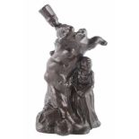 Hans Kongslev - Skulptur aus dem Märchen Das Feuerzeug nach Hans Christian Andersen, sculpture