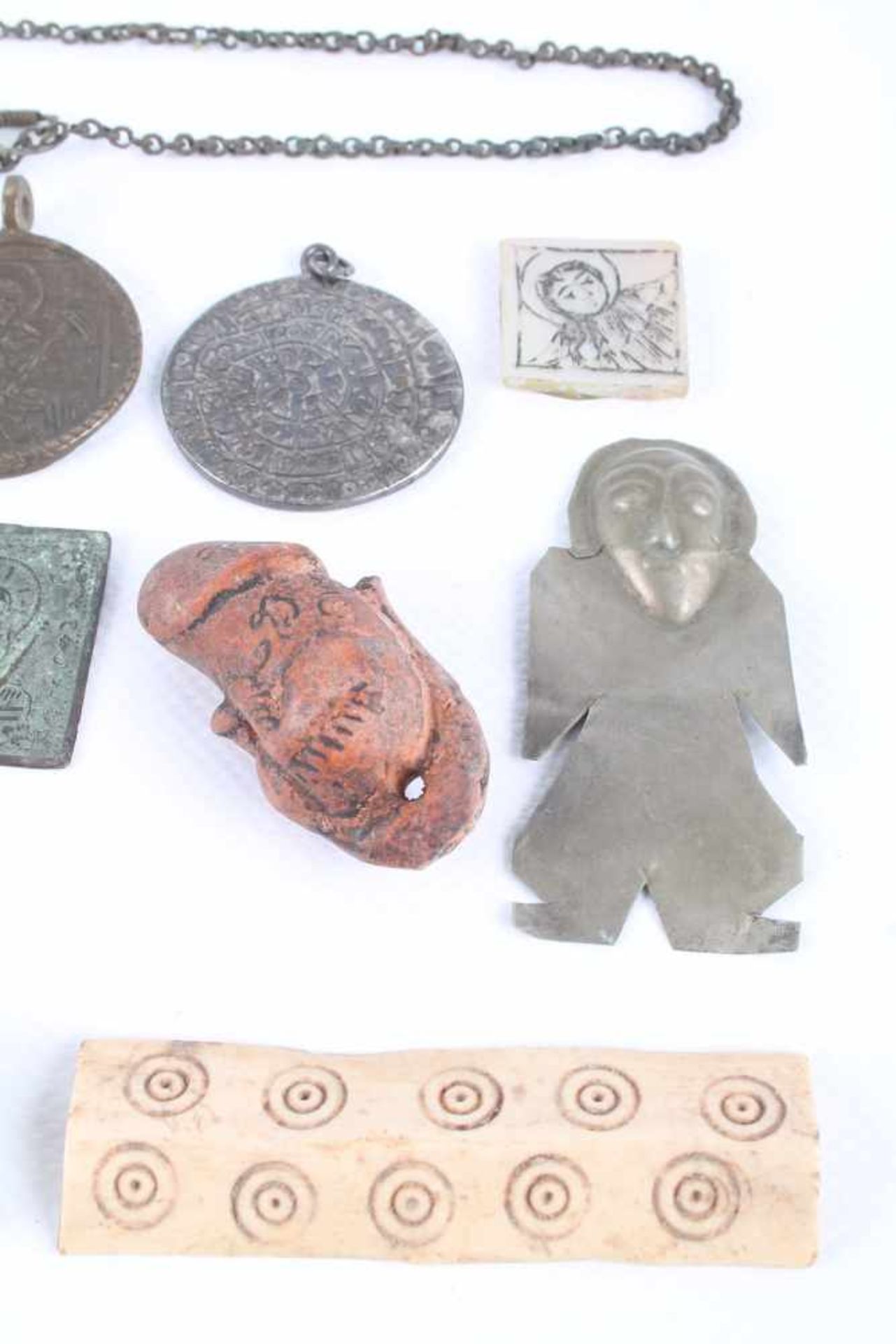 18-teiliges Konvolut antiker Objekte, lot of antique objects, - Bild 4 aus 5