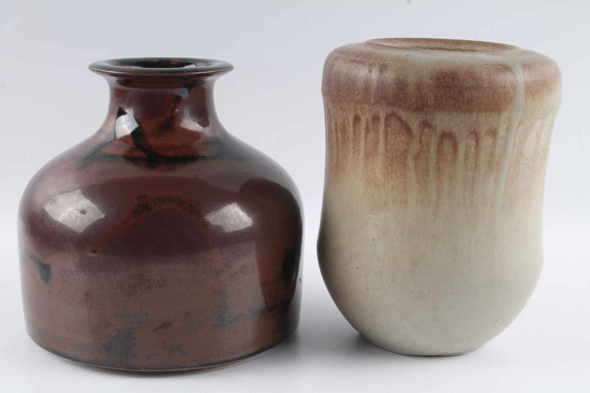 15 Künstlerkeramiken u.a. Horst Kerstan, Karl Scheid, Margarete Schott, WMF, artists pottery - Bild 3 aus 8