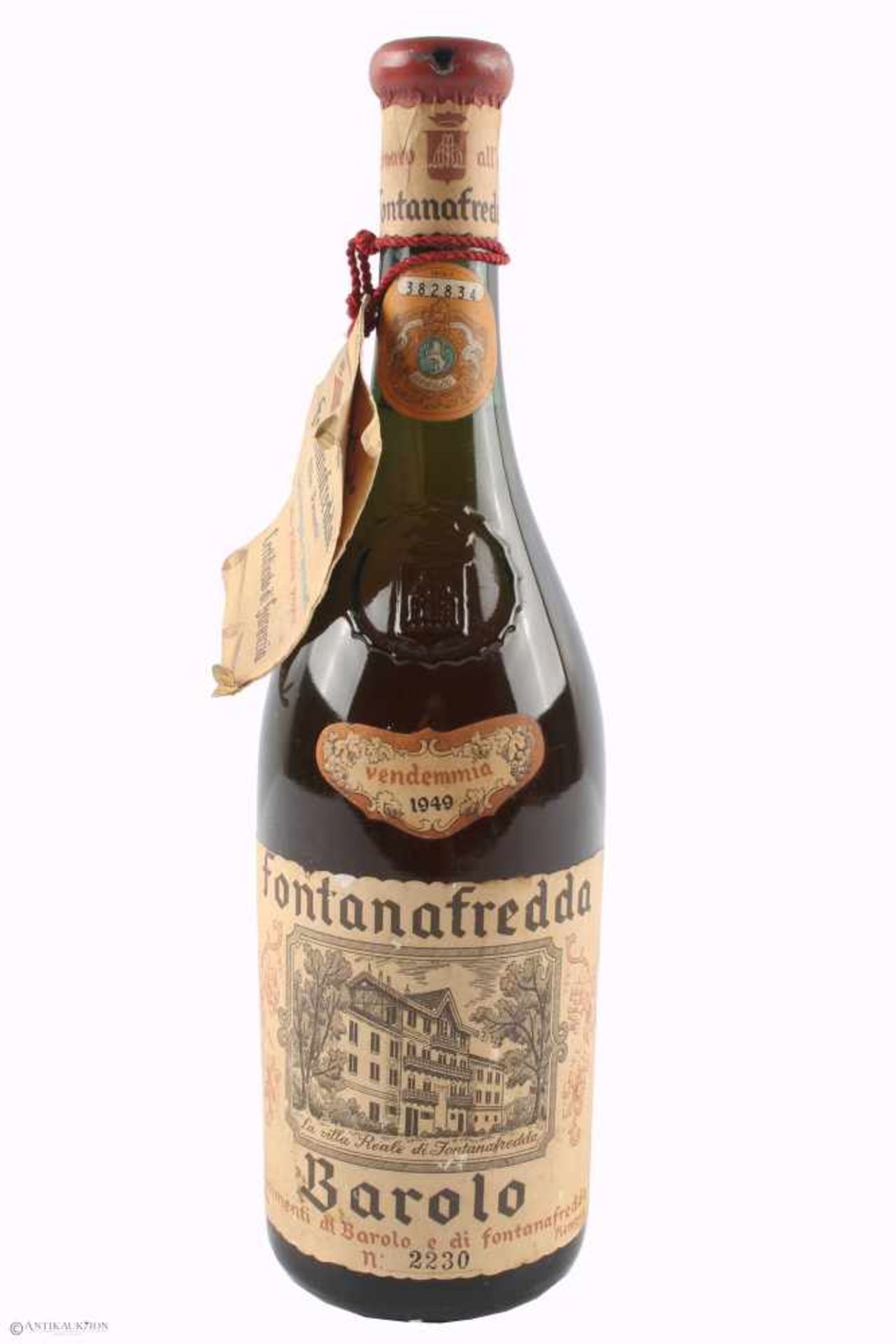 1949 Fontanafredda Barolo Rotwein, red wine,