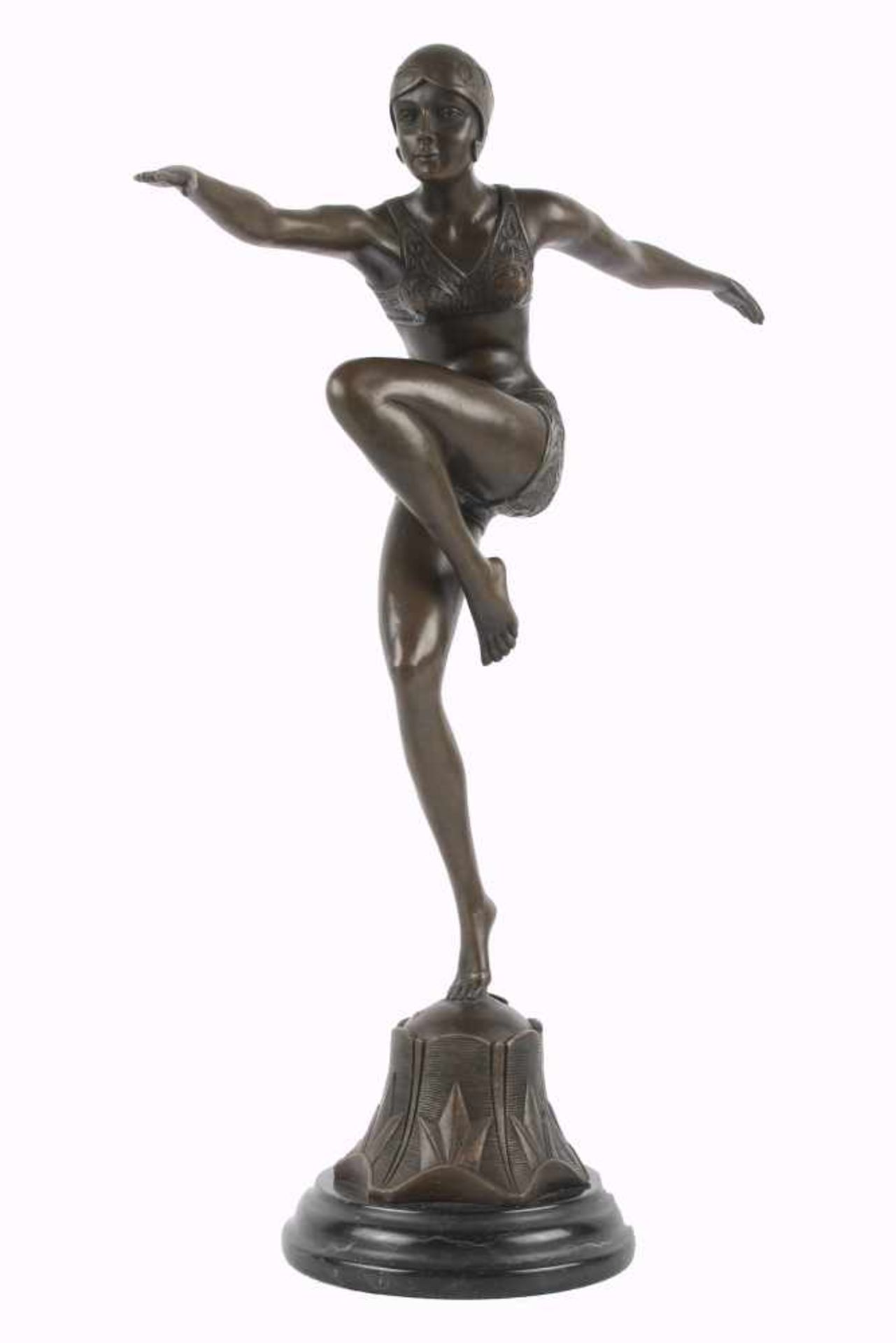 "Con Brio" - Art Deco Tänzerin, dancer,