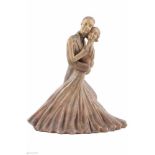 Tanzendes Paar, Nao Collection Gres, huge figure dancing couple,