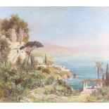 Heinrich Pützhofen-Esters (1872-1953) Blick auf die Amalfiküste, Amalfi coast view,