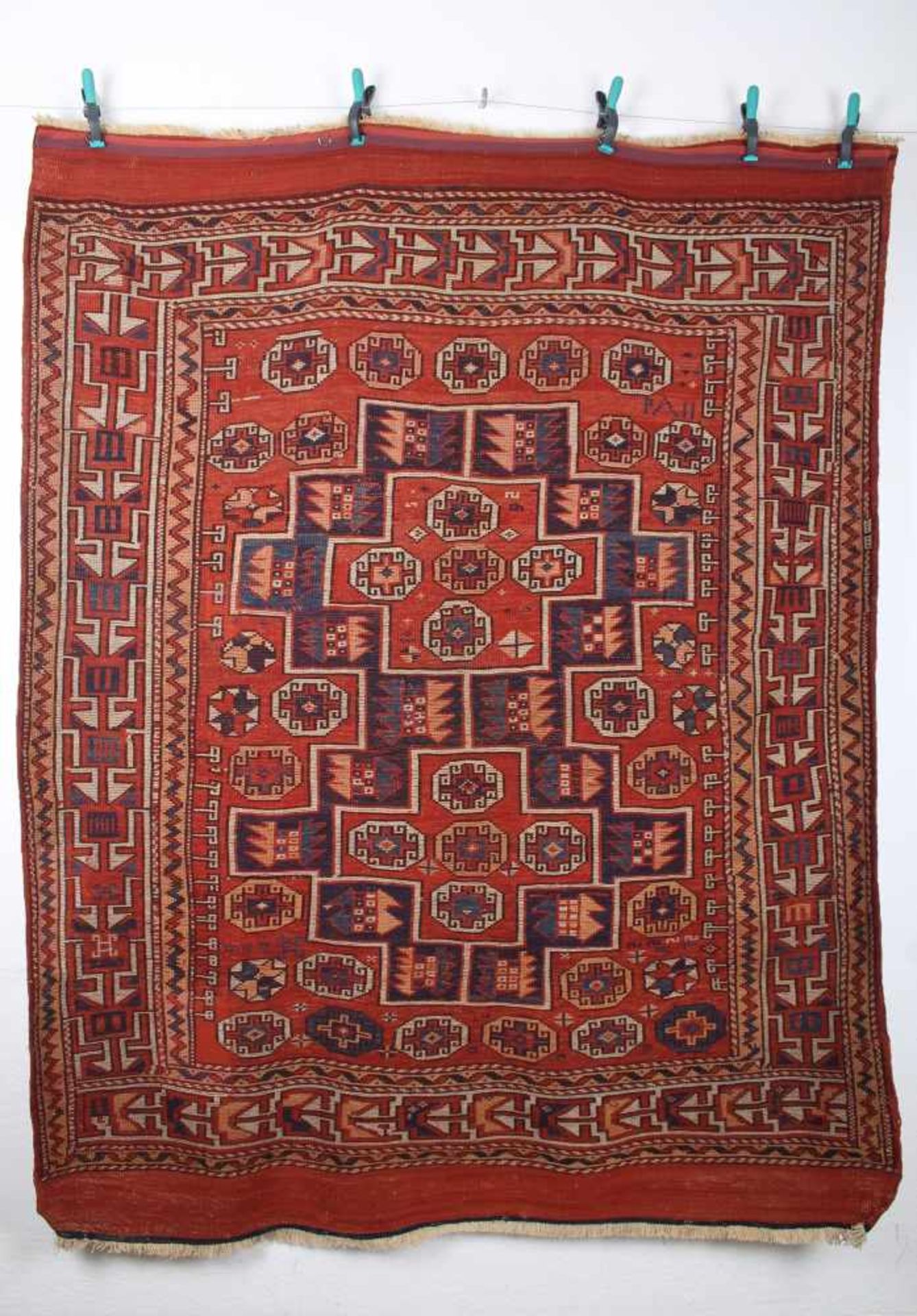 Antiker Bergama Türkei Teppich, antique turk carpet, - Bild 8 aus 8